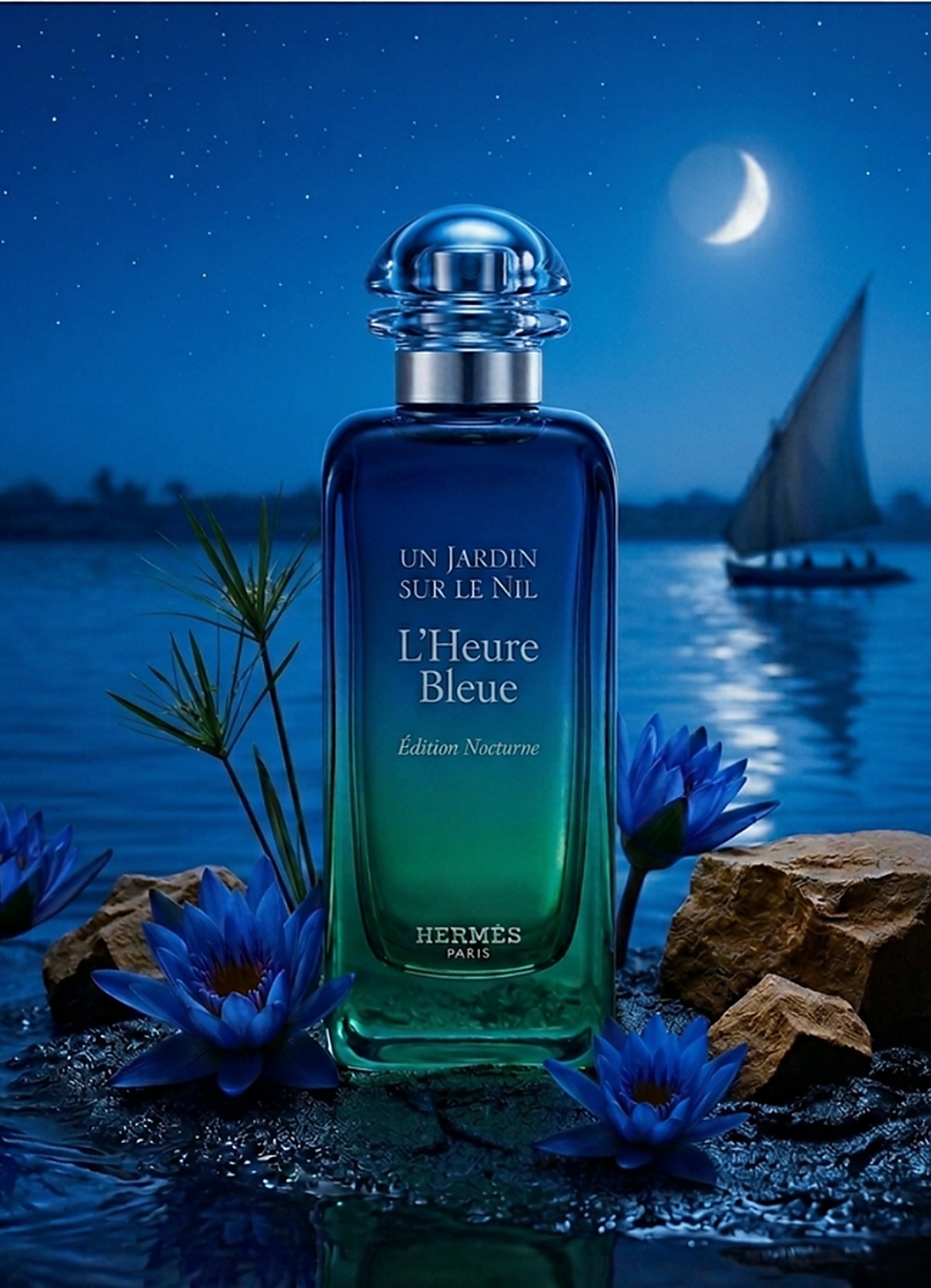 Affiche — L'Heure Bleue sur le Nil